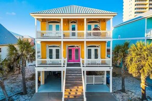 Exterior - Heated private pool and pickleball court, elevator, pets, and more (Gulf Shores)
