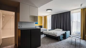 Junior Suite | In-room safe, iron/ironing board, free WiFi