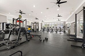 Fitnessbereich