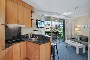 TV - Landmark 1 Bedroom Beachside Escape (Sunshine Coast)