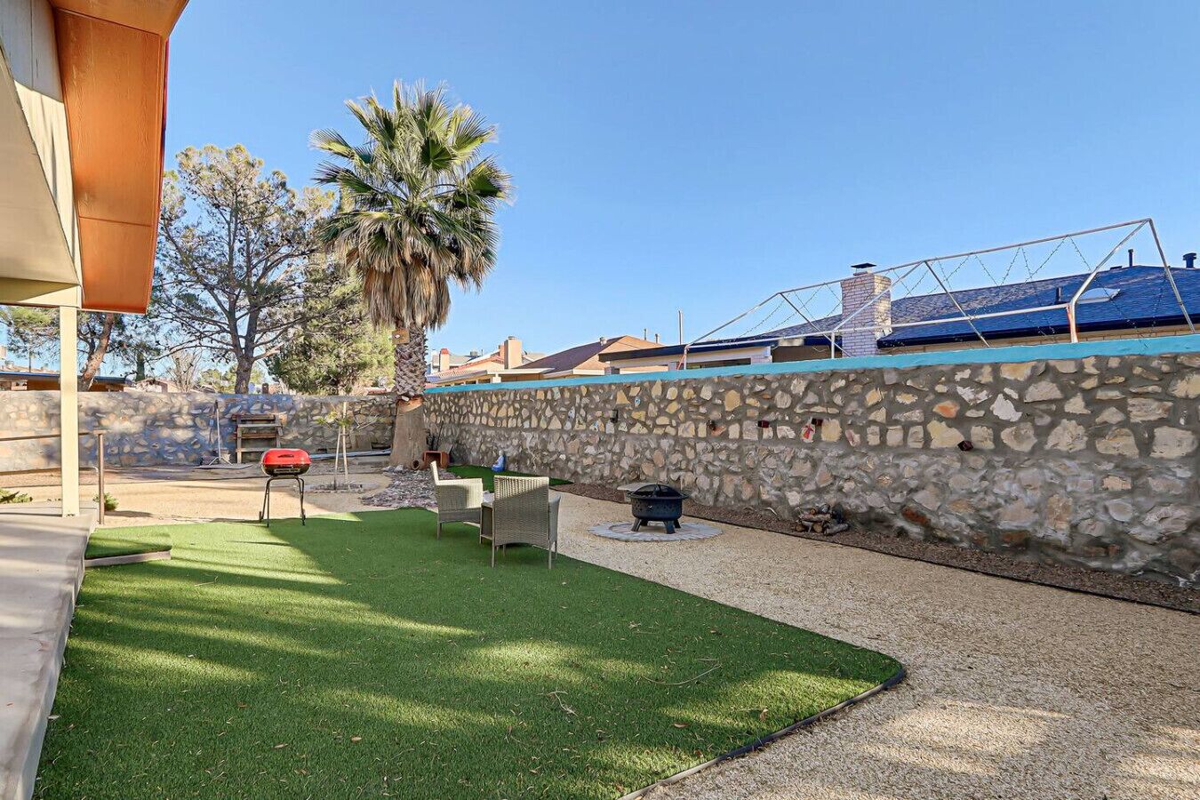 Enceinte de l’hébergement