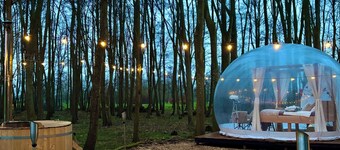 Skyview Bubbletent – Nature, luxury & stargazing just 20 min from Amsterdam