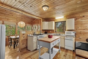 Private kitchen - 4BR Mountain Cabin in Banner Elk - Hot Tub & Game Room, Heart Of NC High Country (Banner Elk)