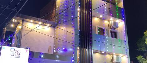 Fassade der Unterkunft