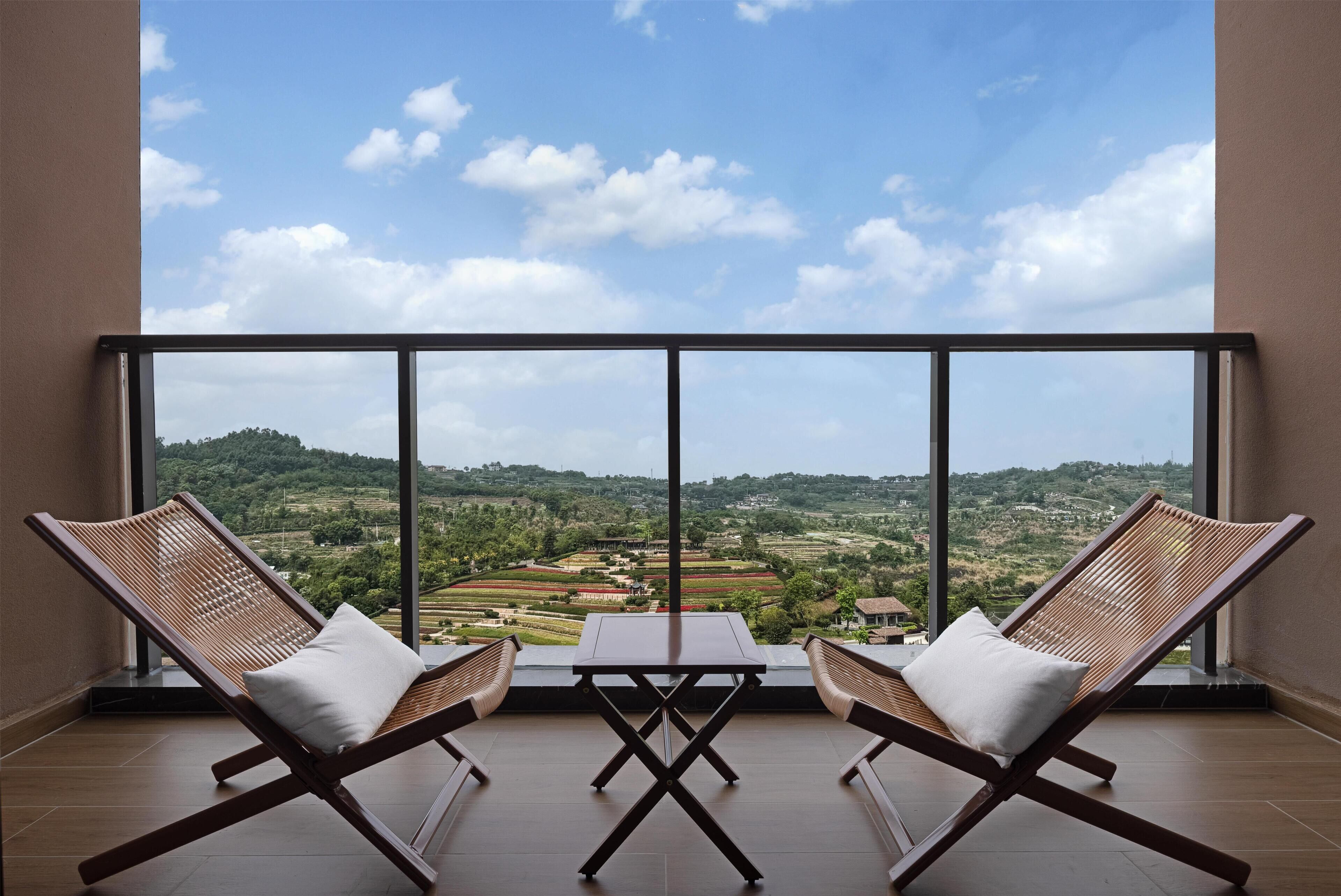 Phòng, 2 giường đơn, quang cảnh núi | Quang cảnh từ phòng