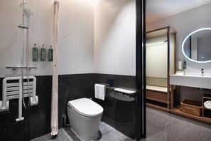 Zimmer, 1 King-Bett, barrierefrei | Badezimmer