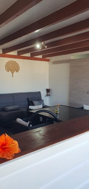 Comfort Apartment | Living area - KaZa Bielle (Capesterre-de-Marie-Galante)