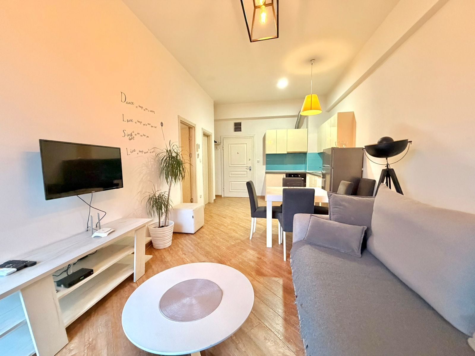 豪華公寓, 露台, 城市景 | 客廳