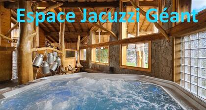 CHALET 2 TO 6 PERS FREE SWIMMING POOL, SPA, GIANT PLAYGROUND, BOWLING, PANCAKE BAR