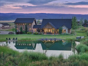 Exterior - Teton Homestead: Teton View Ranch + Bar + Hot Tub (Tetonia)