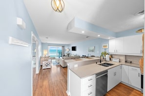 Interior - Ocean Front Condo at Kure Beach The Pink Ruby (Kure Beach)