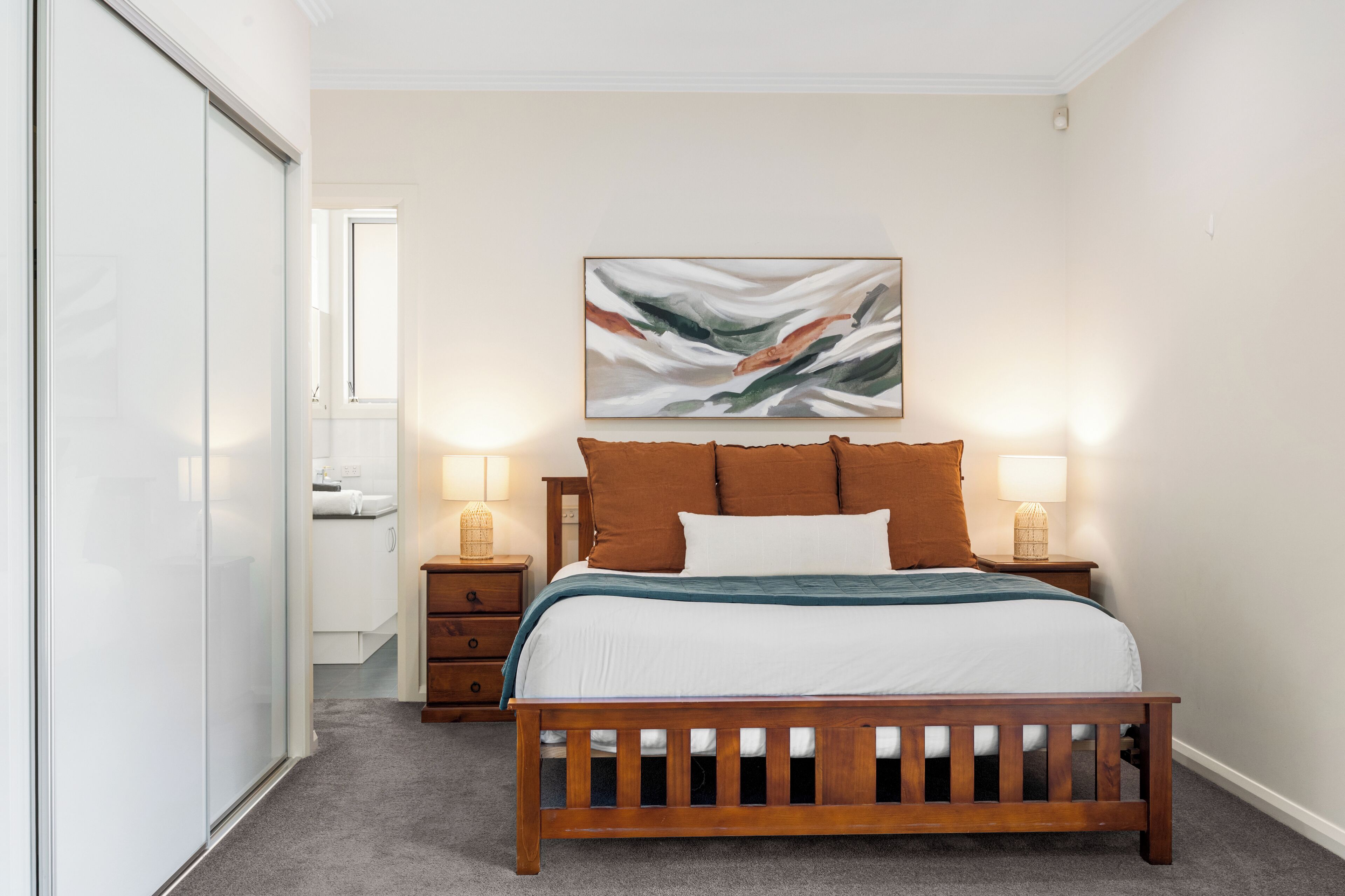 4 bedrooms, iron/ironing board, travel cot, WiFi