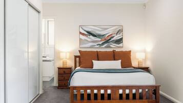 4 bedrooms, iron/ironing board, travel cot, WiFi