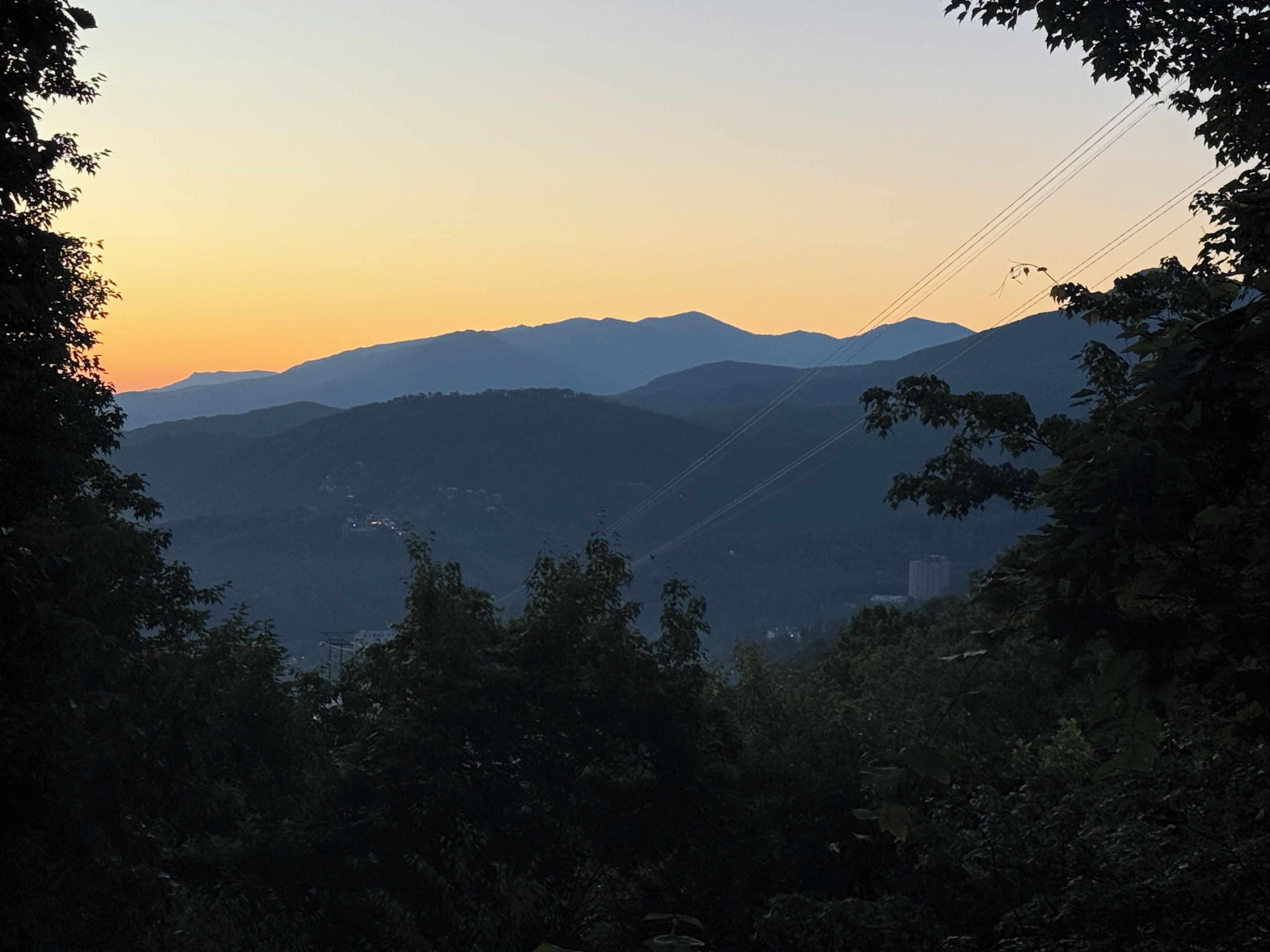 Sunrise View from the balcony