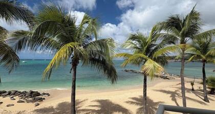 Studio Charmant avec la plage Ă vos pieds & accĂšs piscine