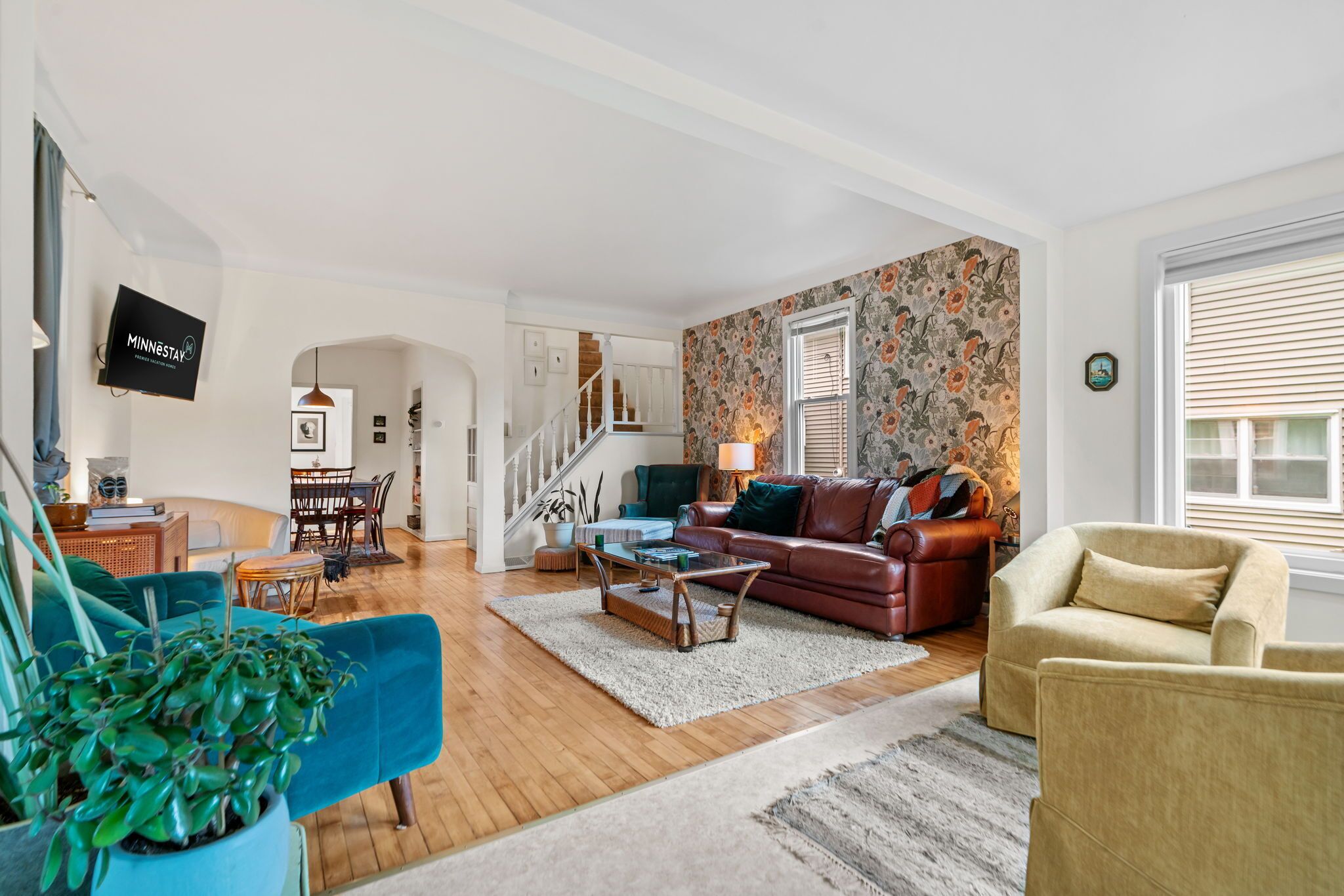 Casa (3 Bedrooms) | Sala de estar | TV, livros