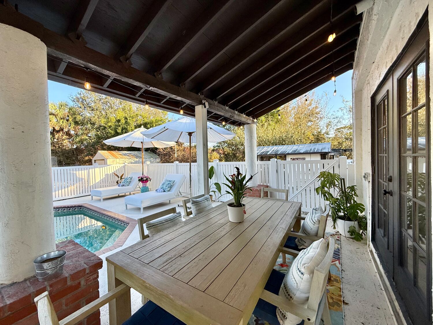 Restauration en plein air