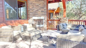 Terrace/patio - Bela's in Torreon with Golf Membership (Show Low)