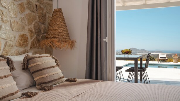 3 bedrooms, iron/ironing board, travel cot, free WiFi - Villa THÉA II, Villa THÉA Naxos (Vivlos)