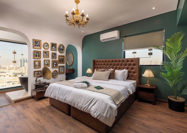 مكواة/لوح كي وواي فاي وملاءات أسرّة