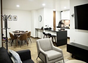 Living room - Flats Friends Condesa-Pelotari (Mexico City)