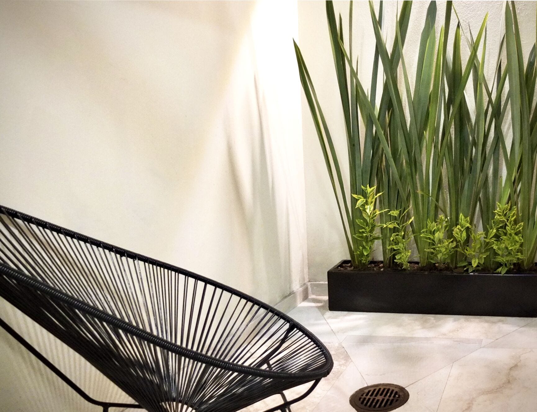 Apartamento, 2 quartos, no piso térreo | Terraço/pátio