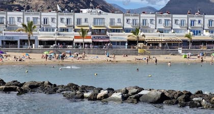 "Bei Geli "the quietly located apartment very close to the beautiful Puerto de Mogan