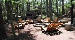 Terrace/patio - Northwoods #5 Cabin in the Woods (Pinetop-Lakeside)