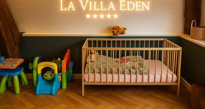 Villa Eden country gite with pool table and table soccer!