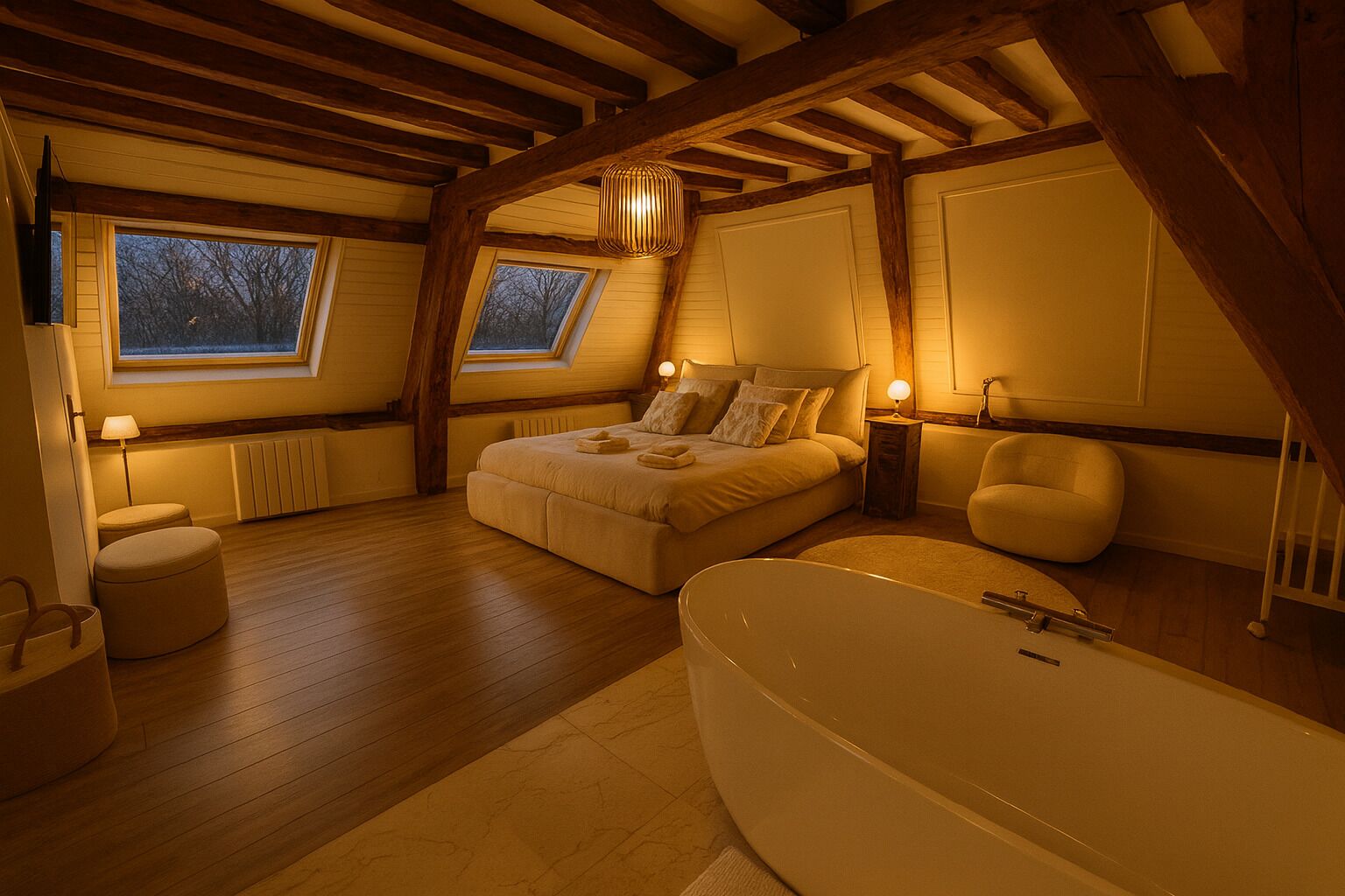 Silitysrauta/-lauta, Wi-Fi, vuodevaatteet