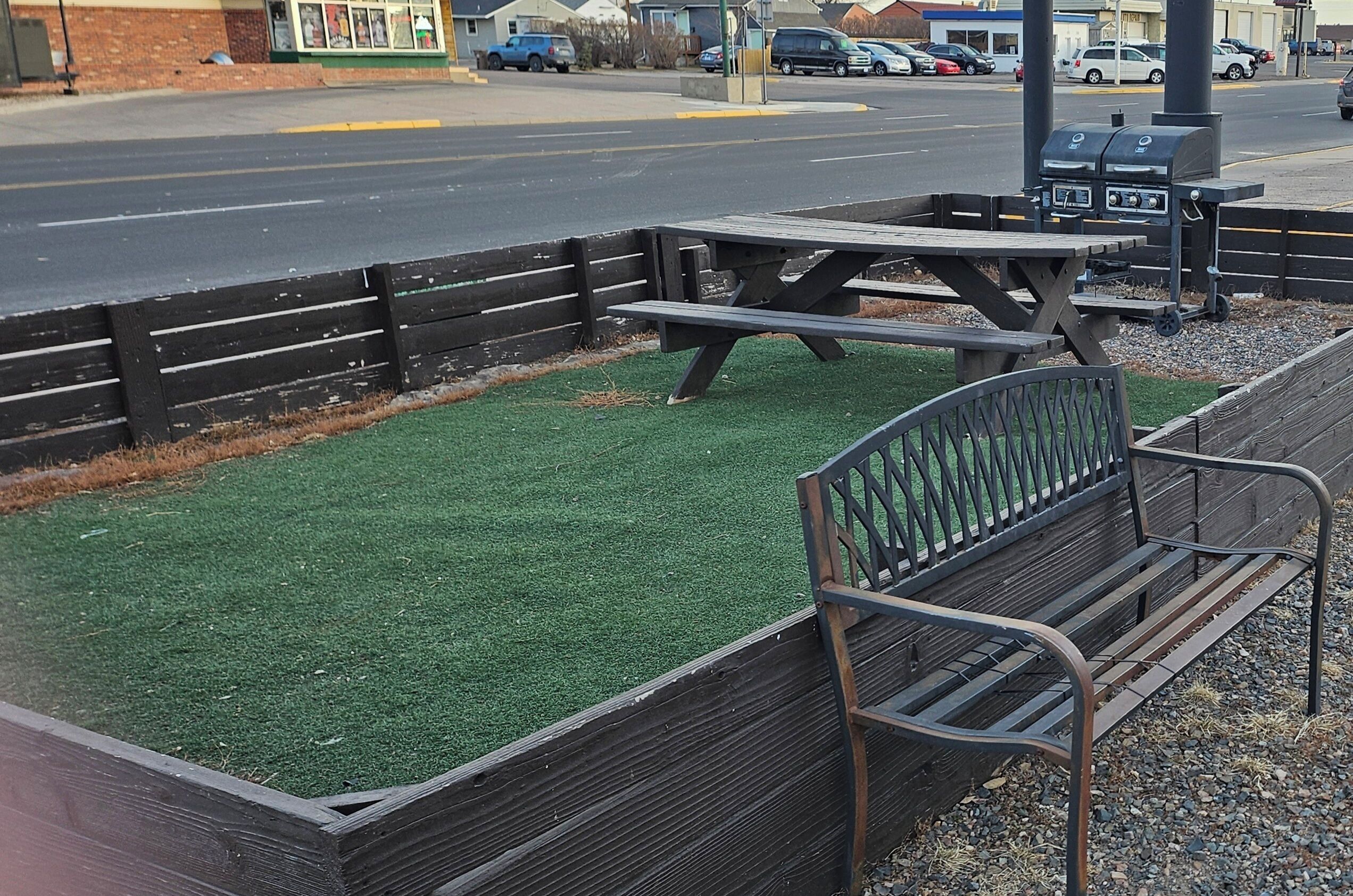 Área para churrasco/piquenique