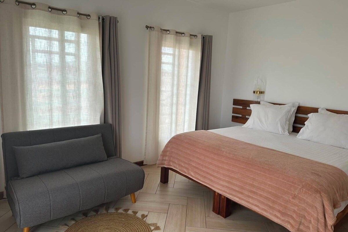 Wifi gratis y ropa de cama 