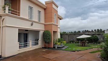 Façade de l’hébergement