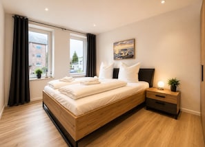 2 Schlafzimmer, kostenloses WLAN, Bettwäsche