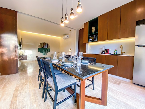 Căn hộ Cao cấp, 1 phòng ngủ, ban công, quang cảnh thành phố | Bếp riêng | Dụng cụ pha cà phê/trà