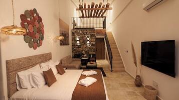 Chambre Luxe, balcon | Fer et planche Ă repasser, Wi-Fi gratuit