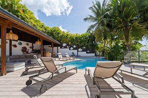 Pool - Villa Dou Cherry - Five Bedroom Villa, Sleeps 12 (Le Diamant)