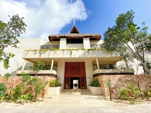 Front of property - Chic Retreat with Wellness Amenities (Tulum)