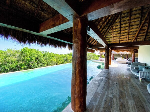 Outdoor pool - Chic Retreat with Wellness Amenities (Tulum)