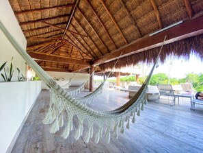 Rooftop terrace - Chic Retreat with Wellness Amenities (Tulum)