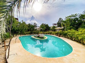 Outdoor pool - Selva Norte Nature Retreat with jacuzzi (Tulum)