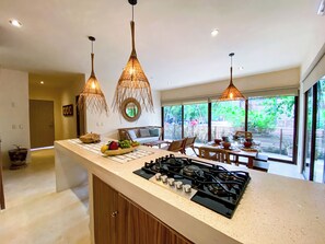 Signature Apartment, 2 Bedrooms, Patio, Garden View | Private kitchen - Selva Norte Nature Retreat with jacuzzi (Tulum)