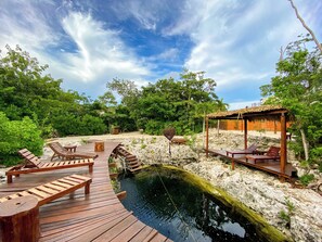 Interior detail - Selva Norte Nature Retreat with jacuzzi (Tulum)