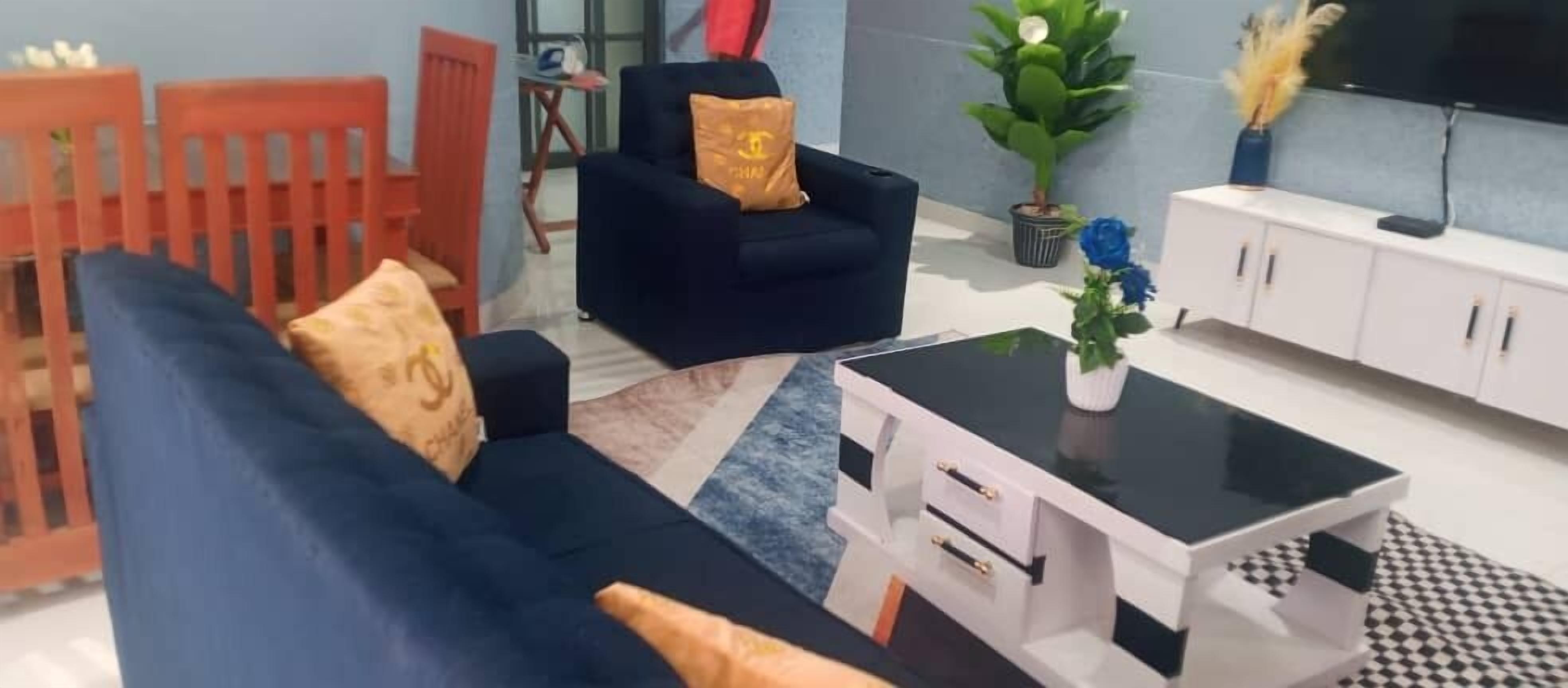 公寓, 3 间卧室, 空调 | 起居区