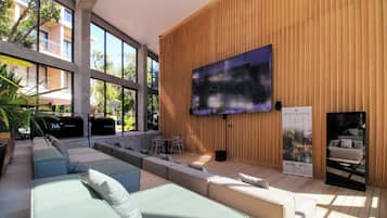 Sala de estar en el lobby