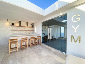 BBQ/picnic Area - Private Pool Balcony in Aldea Zama (Tulum)