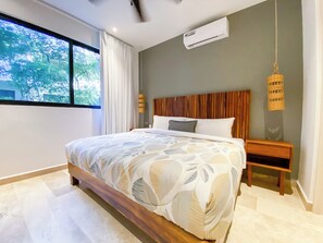 Design Apartment, 2 Bedrooms, Balcony, Garden View | Free WiFi - Private Pool Balcony in Aldea Zama (Tulum)