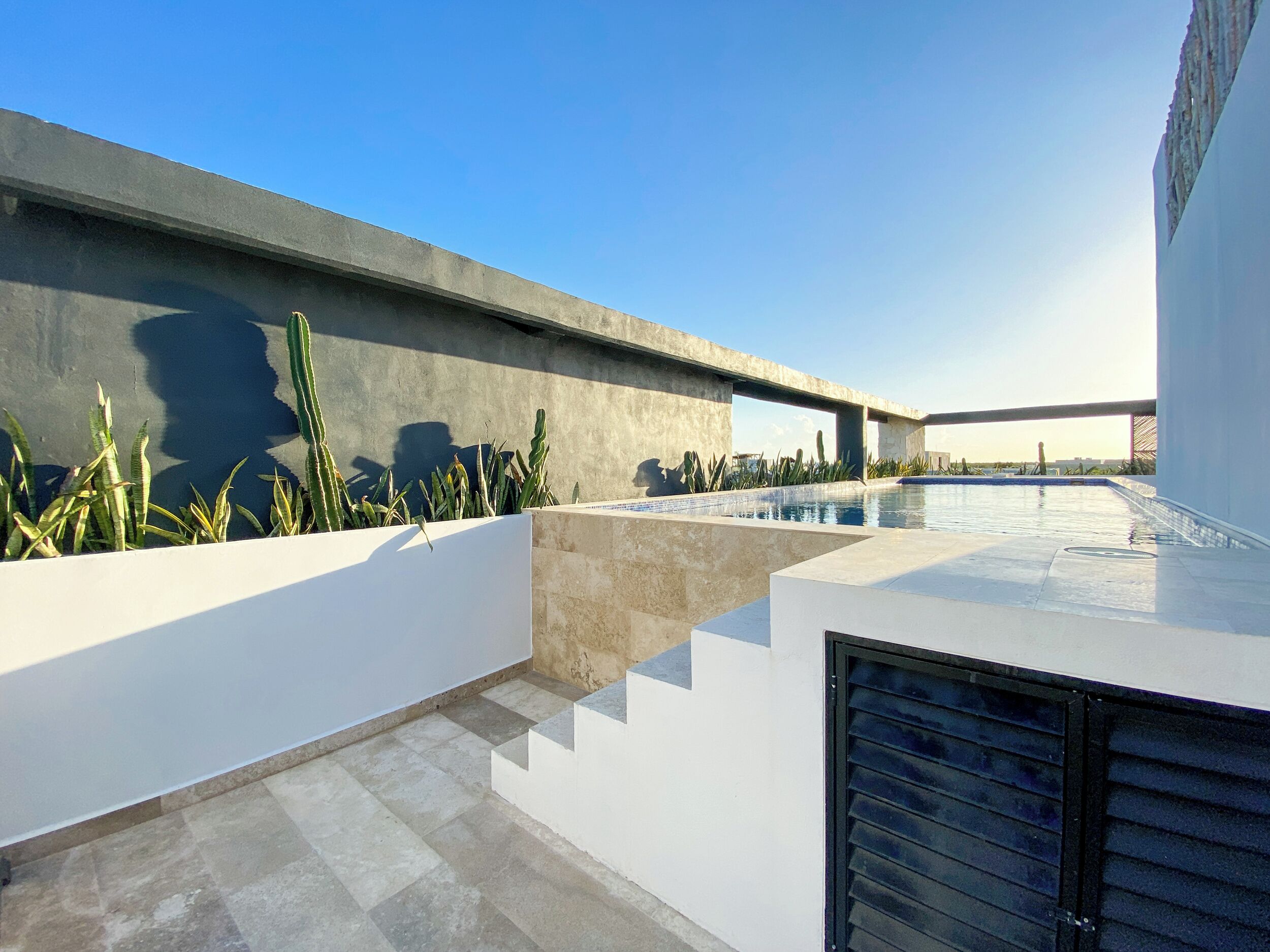 Alberca al aire libre 