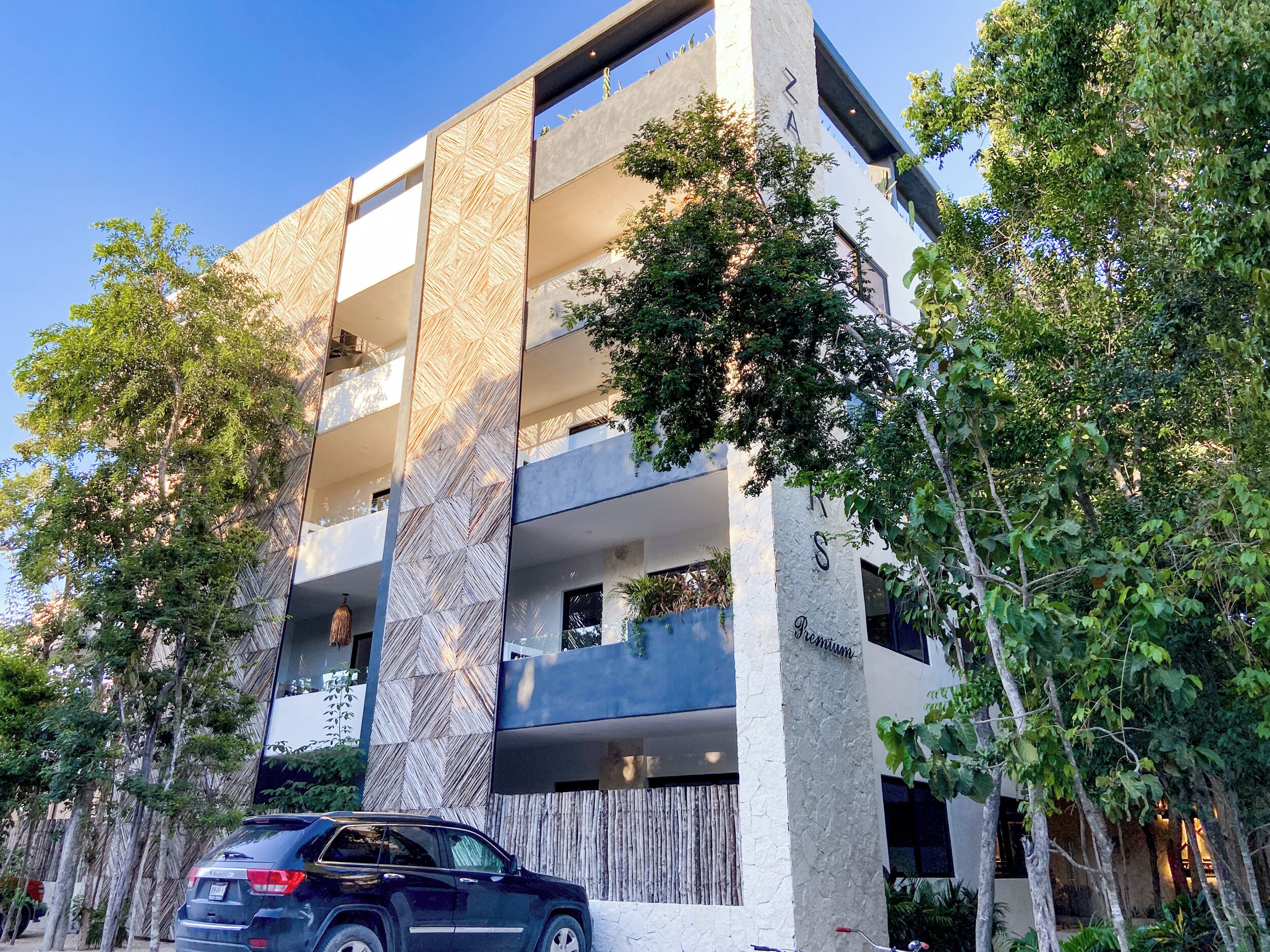 Fachada da propriedade