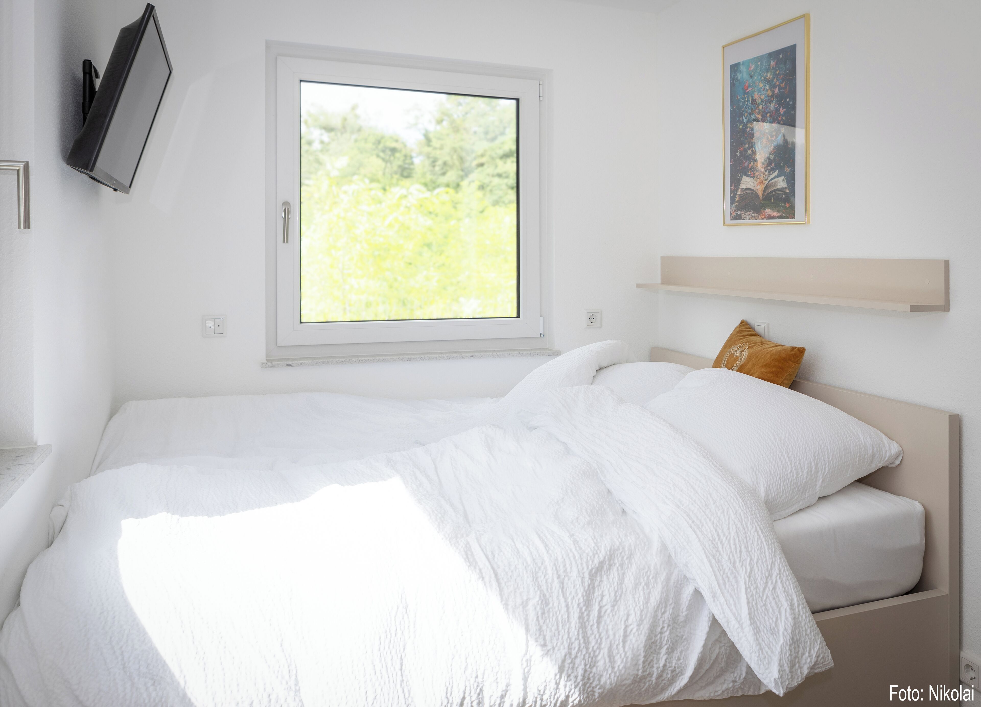 2 Schlafzimmer, Schreibtisch, kostenloses WLAN, Bettwäsche